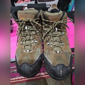 Zanco, Men's Waterproof,Mid-Top,Hiker, Size 12, Width Medium, Color OLIVE